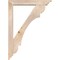 Ekena Millwork Olympic Traditional Smooth Bracket w/ Offset Brace, Douglas Fir, 5 1/2"W x 32"D x 44"H BKT0604X32X44OLY01SDF - alternate 4